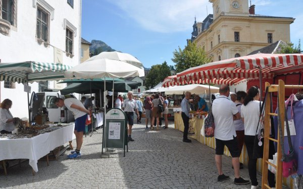 Wochenmarkt in Bad Aussee