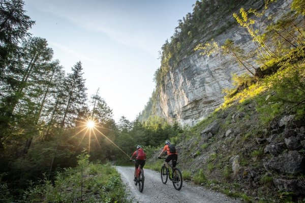 Gravelbike Tour um den Sarstein