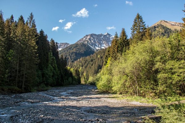 Berwang - Valley trail to Bichlbach