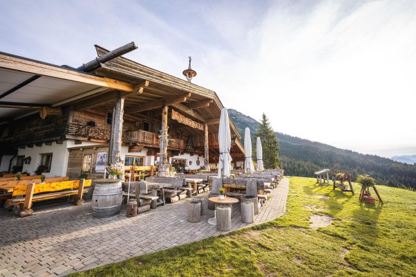 Wochenbrunner Alm Südterrasse