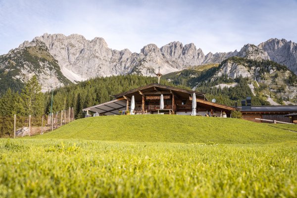 Wochenbrunner Alm Richtung Kaisergebirge