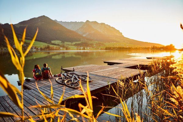 Walchsee_Badesee_Kaiserradrunde_Wilder Kaiser