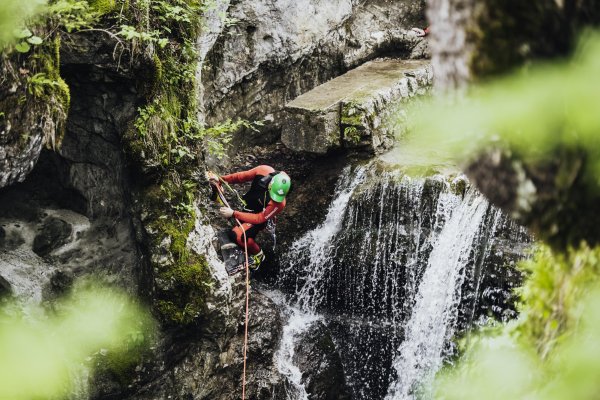 Wilder_Kaiser_Canyoning_Taxerklamm