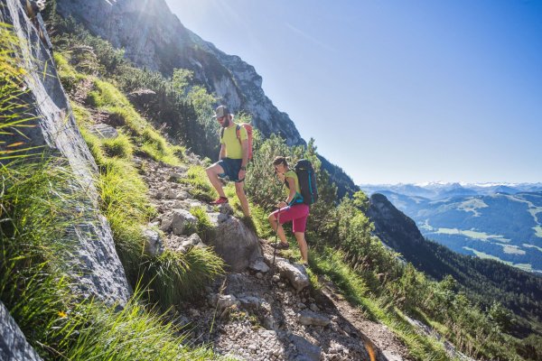 Scheffau_Wandern Wasserfall_Wilder Kaiser
