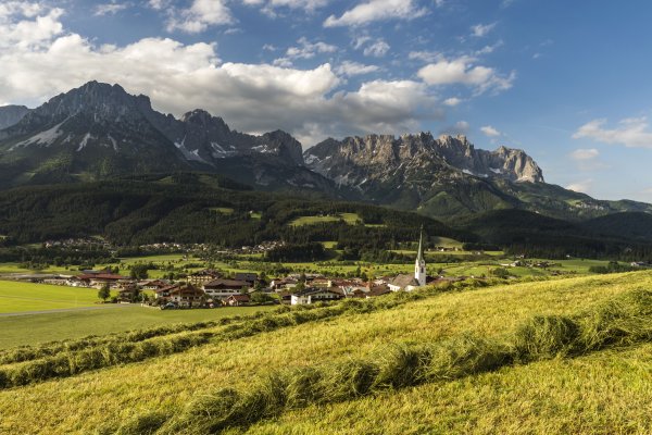Ellmau_Ortsansicht_Wilder Kaiser