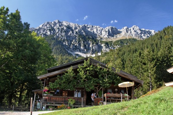 Scheffau_Hinterschießlingalm_Wilder Kaiser