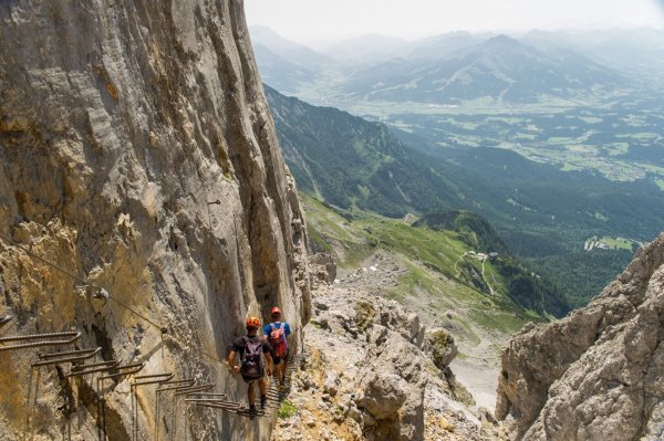 Ellmau_Gamsängersteig_Ellmauer Halt_Wilder Kaiser