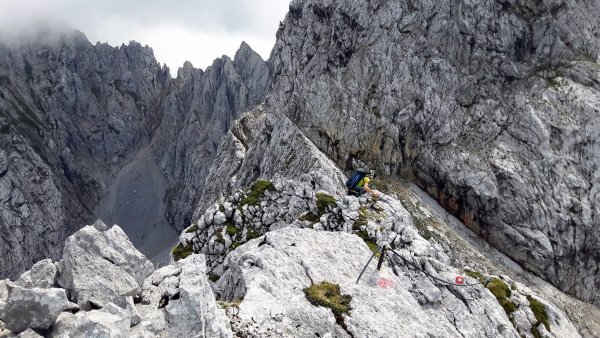Ellmau_Kaiserschützen Klettersteig_Wilder Kaiser
