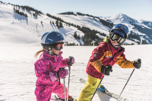 Skifahren Kinder