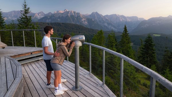 Aussichtsplattform Brunschkopf von Seefeld, retour über Wildmoosalm