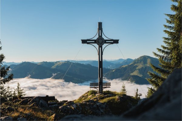 Söll_Gipfelkreuz Kleiner Pölven_Wilder Kaiser