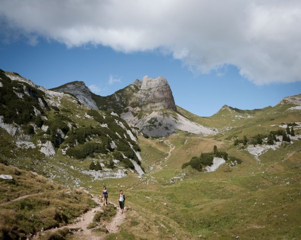 Brandenberger Alpen, Rofan, Maurach, von Erfurter Huette zum Rosskopf, Adlerweg Etappe 07_Tirol Werbung_Schwarz Jens_Maurach am Achensee (3).jpg