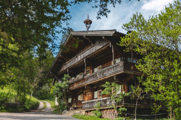 Söll_Sunnseitweg Söll_Oberkollerhof_Wilder Kaiser