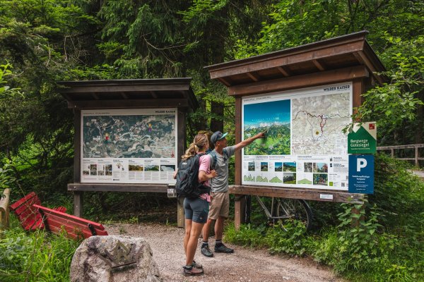 Going_Wanderstartplatz Hüttling_Wilder Kaiser