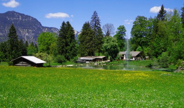 Über die Kochelberg-Alm zur Partnachalm